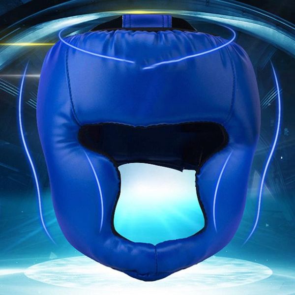 

cycling helmets professional boxing training sanda enclosed helmet muay thai fighting protection gears guard head protective gear