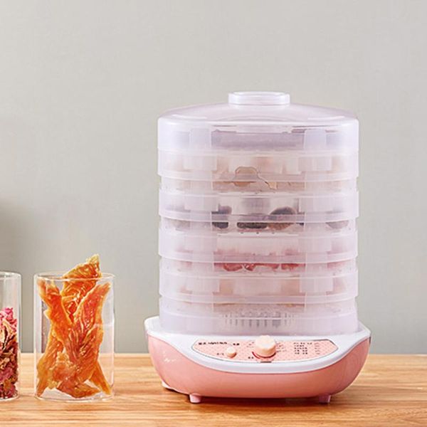 

dryer dried fruit vegetables meat machine household mini dehydrator pet dehydrated 5 trays snacks air smart home control