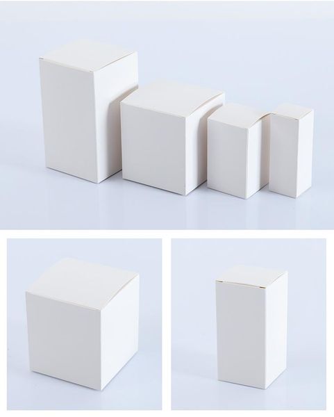 

storage bags 1pc white box spot wholesale card carton color empty small square outer packing cosmetic