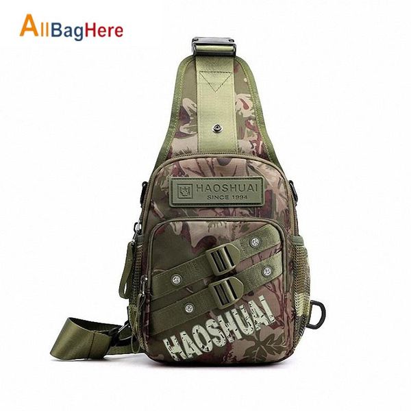

waterproof nylon men chest pack cross body riding outdoor tactics type camouflage changeable messenger shoulder bag bags