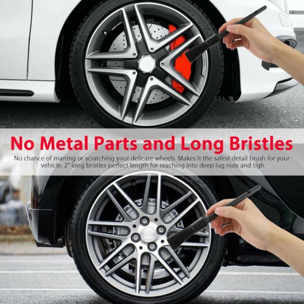 

car sponge 5pcs/set detailing brush auto interior kit plastic vehicle
