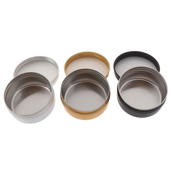

storage bottles & jars 50ml mini tin refillable bottle box jewelry, candy small boxes coin earrings gift sealed jar packing