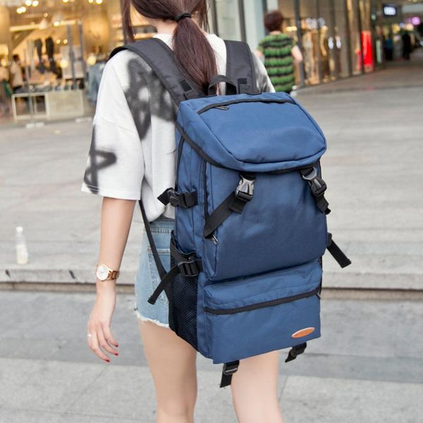 

backpack large-capacity men's leisure travel bag hiking outdoor fashion student