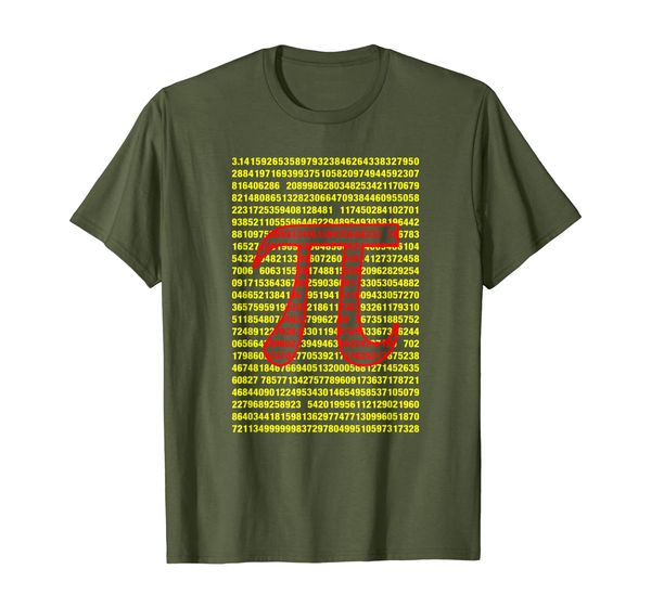 

Pi Symbol Number Sequence Math 3.1415 Gift Pie Day T Shirt, Mainly pictures