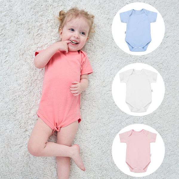 

jumpsuits rompers born girl outfit knitted clothing summer 2021 cotton baby boy accessories toddler christmas, Blue