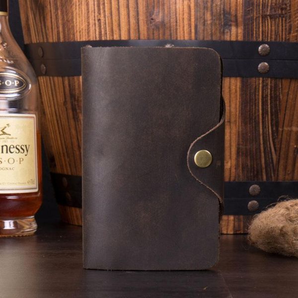 

wallets crazy horse genuine leather men vintage short wallet with zipper pocket brand soft cowhide male purse card holder, Red;black