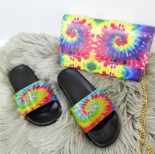 

autumn fashion sunflower slippers women's handbag crossbody bag, Black