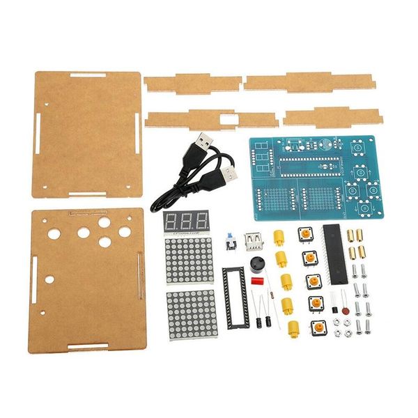 

game board kit 51 scm chip retro electronic soldering practice console portable players