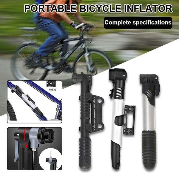 

bike pumps mountain inflator portable mini suitable for balloon football blue ball ed889