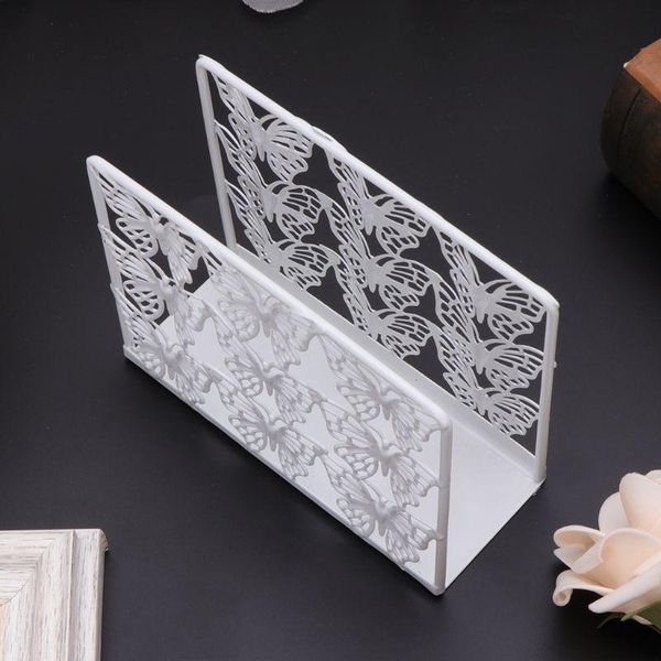 

tissue boxes & napkins metal napkin serviette holder dispenser paper rack home party table decor k43d