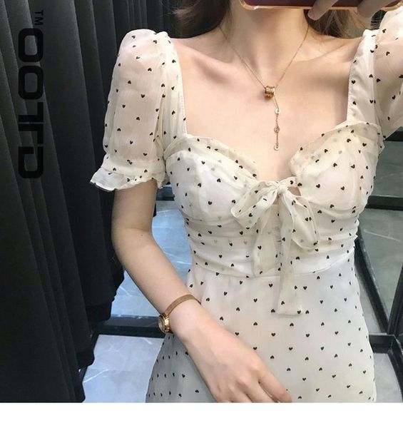 

casual dresses elegant heart butterfly short dress women summer chiffon beach mini cool bandage female vestidos, Black;gray