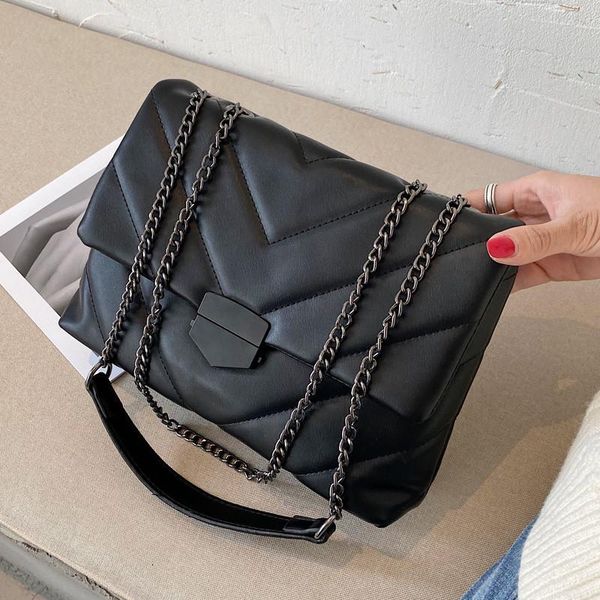 

fashion women's chain bag trend one shoulder crossbody large capacity diamond women bags