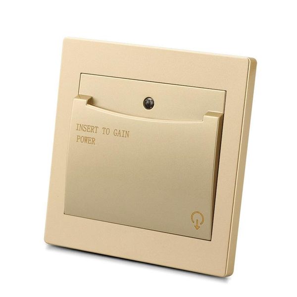 

smart home control power card switch insert key supply villa indoor delay off