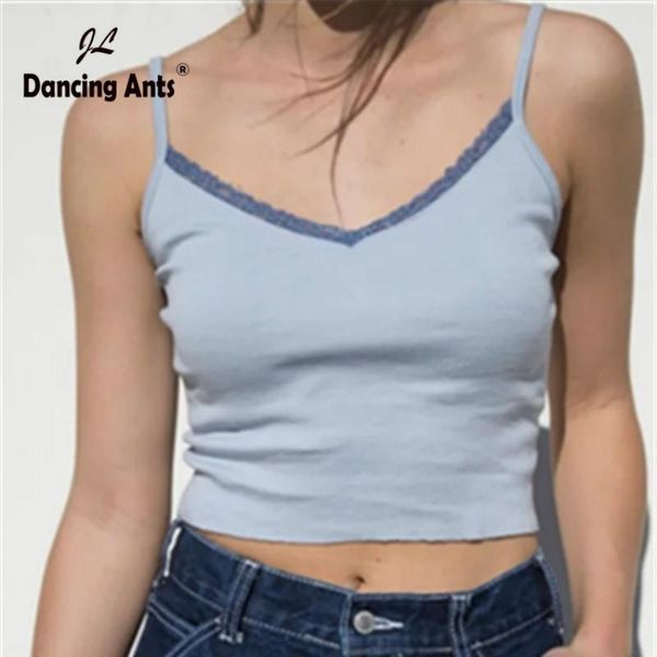 

women's tanks & camis for women camisole woman knitted spaghetti strap backless vest female tank elegant french chic womens clothes, White