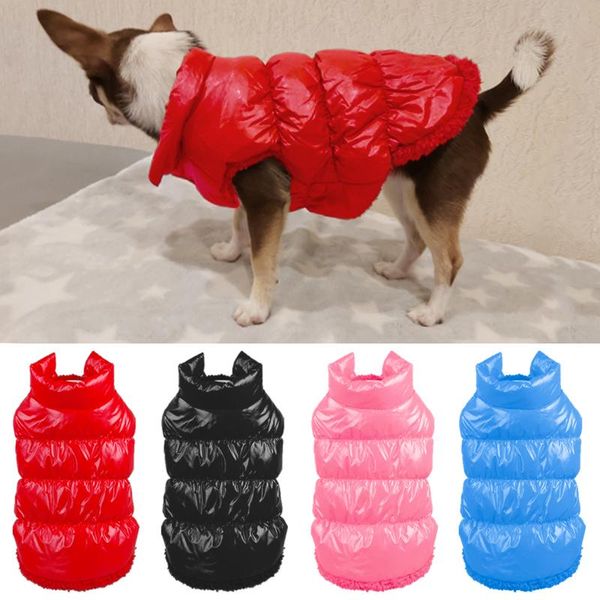 

winter dog clothes warm fleece vest jacket puppy pet coat waterproof for small dogs thicken chihuahua clothing apparel