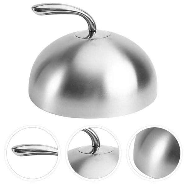 

pans restaurant food cover round stainless steak insect-proof
