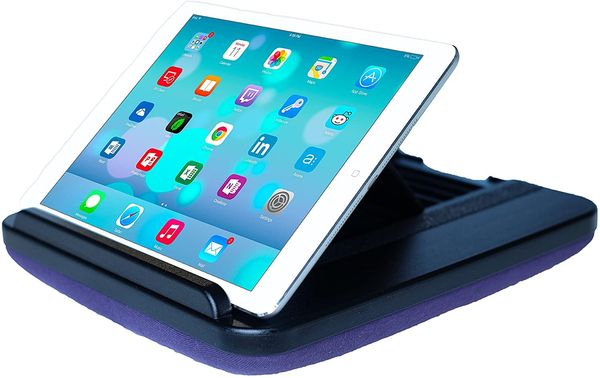 Suporte ajustável da cama do suporte para ipad, mini mini, tabuletas e ereaders do iPad com controle multi ângulo
