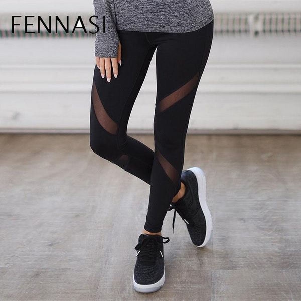 

women's leggings fennasi product explosive high-waisted hip-lifting slim-fit bright flashing stripes casual sports, Black