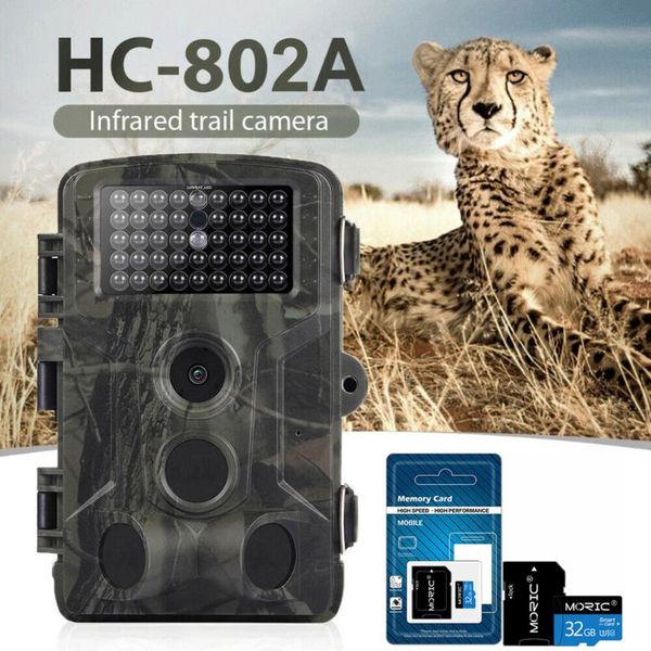 

hunting cameras hc-802a trail camera outdoor wildlife ir filter night view motion detection scouting po traps track