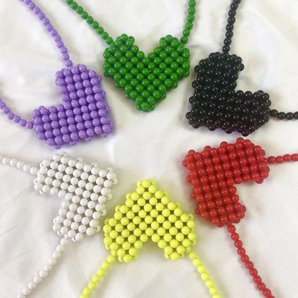 

purse cute girls mini coin bag candy color heart shape baby crossbody bags for women wallet kids pearl, White