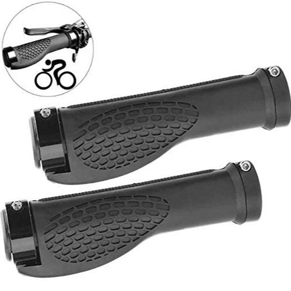 

bike handlebars &components grips mountain rubber handlebar 1pair of non-slip bicycle handles cycling