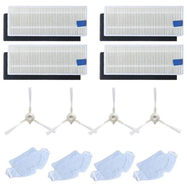 

vacuum cleaners for 360 s6 suction attachments pieces 4 side brushes + cleaning cloths hepa filters