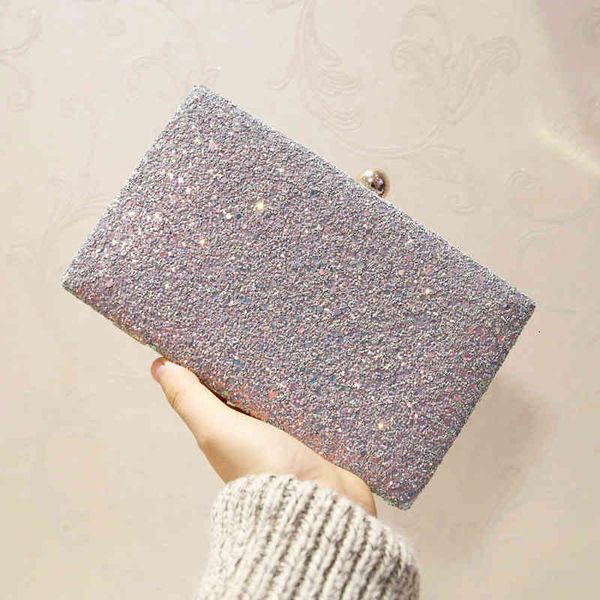 

dinner bag with diamond hand women's 2021 korean fashion chain evening yingmi