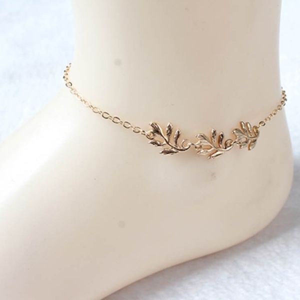 

anklets fashionable binds three personalized women's foot chain, Red;blue