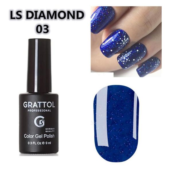 

nail gel grattol professional ls diamond 03 uv led lamp varnishes painting hybrid manicute set for art need base coat, Red;pink