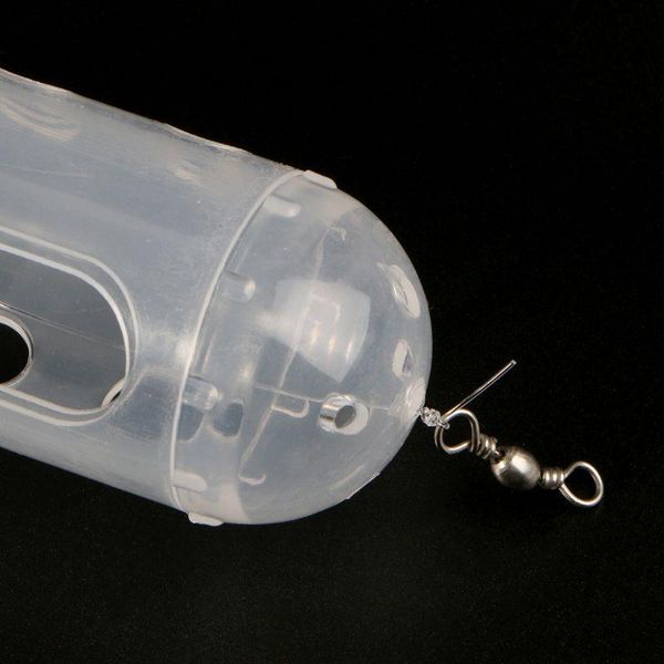 

fishing accessories 1pc small bait cage trap basket feeder holder catcher for angler