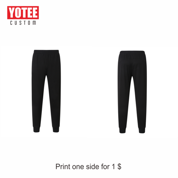 

women's pants & capris youtee 2021 fashion cotton sweatpants thickening wool personal company group wei logo custom, Black;white
