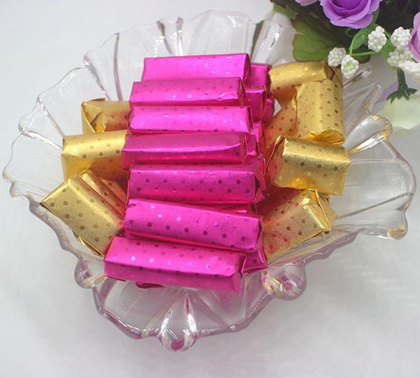 

other festive & party supplies (200pcs/lot)aluminium-wax complex paper chocolate wrapping tin foil baking 8 colours candy sugar tea package