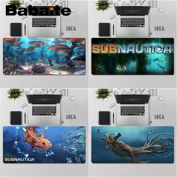 

mouse pads & wrist rests babaite subnautica silicone large small pad to game keyboards mat