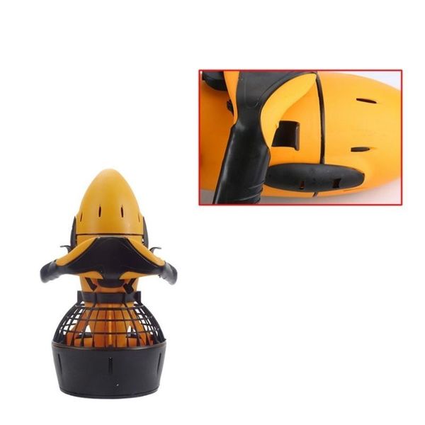 

yellow snorkeling diving equipment deep submersible full face floating shallow underwater swimming propeller pool & accessories