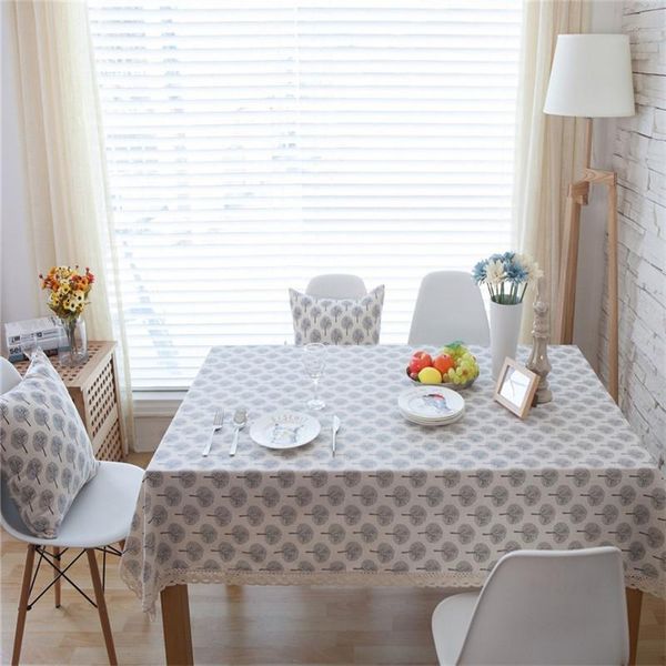 

nordic tree printed tablecloth coffee table cloth cover christmas dining party home decor