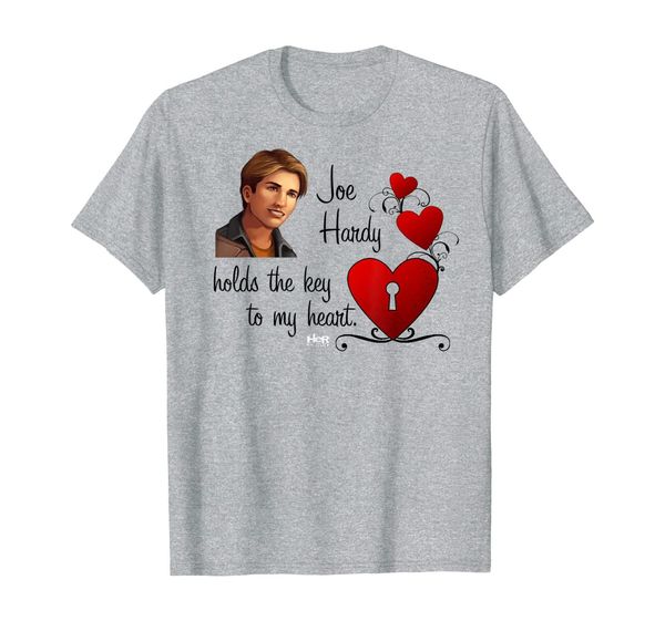 

nancy drew: joe hardy holds the key to my heart, White;black