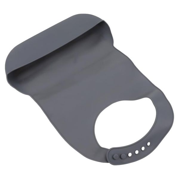 

aprons 1 pc durable elderly rice pocket saliva silicone bib for adults
