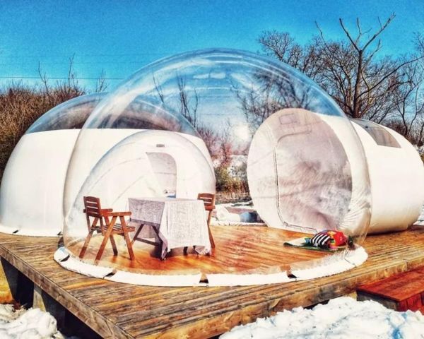 

2021 garden bubble tent garden igloo tent 3m/4m/5m bubble l transparent dome tree