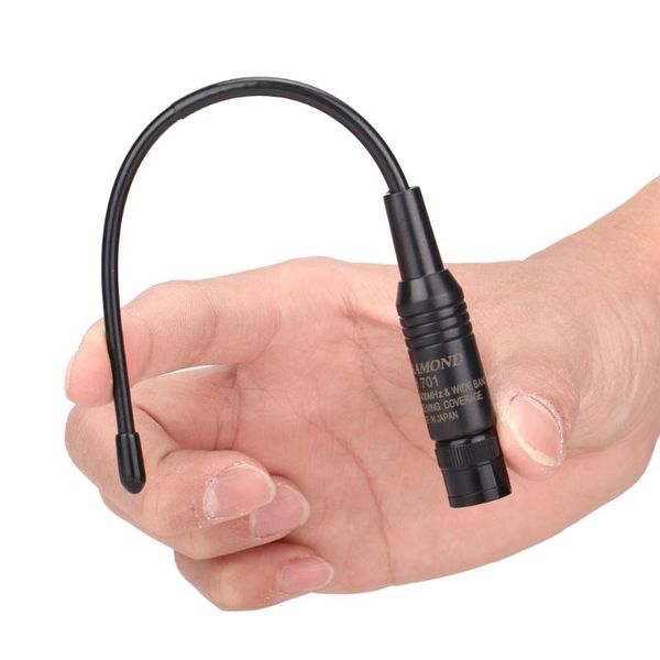 

walkie talkie diamond rh-701 sma-male dual band u/v 144/430mhz antenna for baofeng yaesu tyt th-uv8000d/e wouxun kg-uv8d/9d