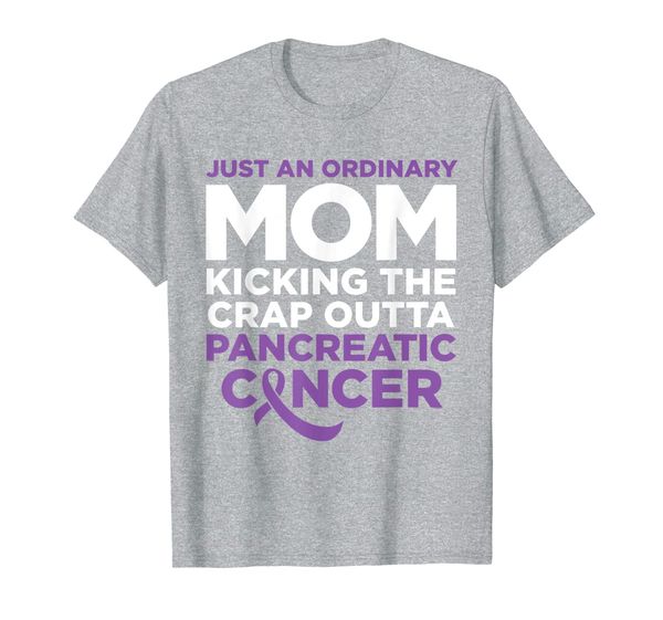 

pancreatic cancer shirt - funny gift for mom, White;black