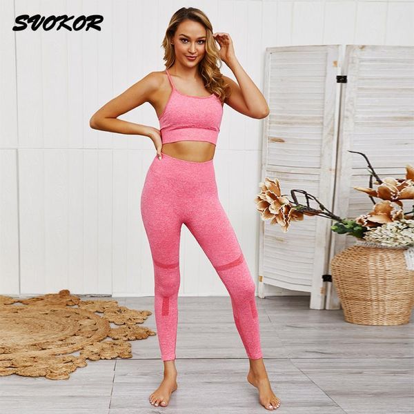 

yoga outfit svokor hollow women sportswear workout gym sets printed seamless set fitness sports leggings bra suit