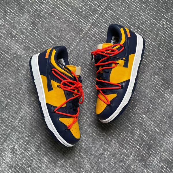 

genuine designer basketball shoes fashion ow obsidian for men and women low cut outdoor sports training running sneakers ct0856-700 with ori