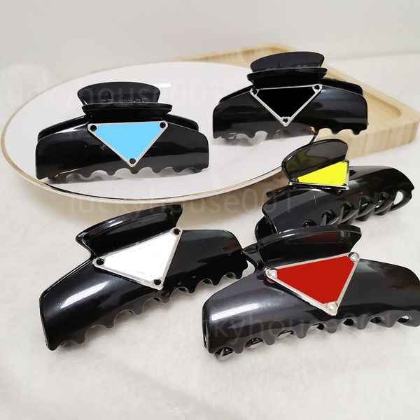

2021 fashion classic black inverted triangle temperament grab clip bangs edge clip versatile hair accessories headwear multicolor optional q, Slivery;golden