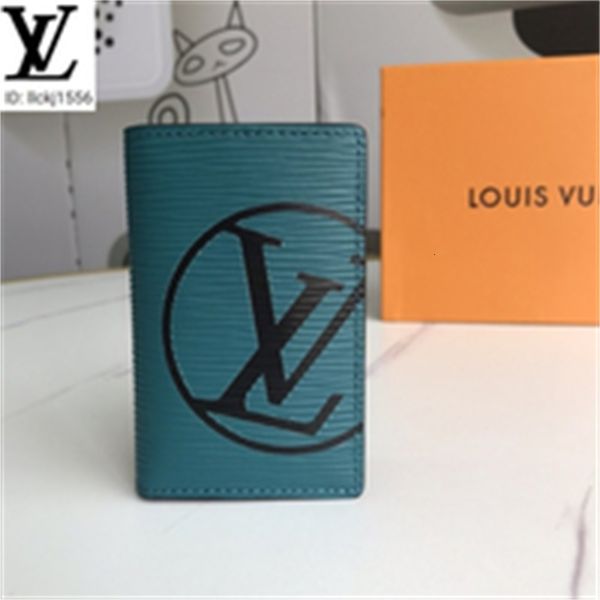 

compact brand long designer key luxury wallets fdyh clutches m63517 leather corrugated chain printed green purse wallet evening men real car, Red;black