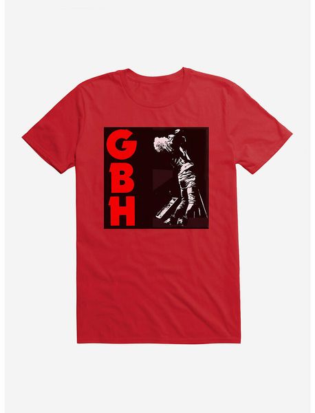 

g.b.h stage t-shirt, White;black
