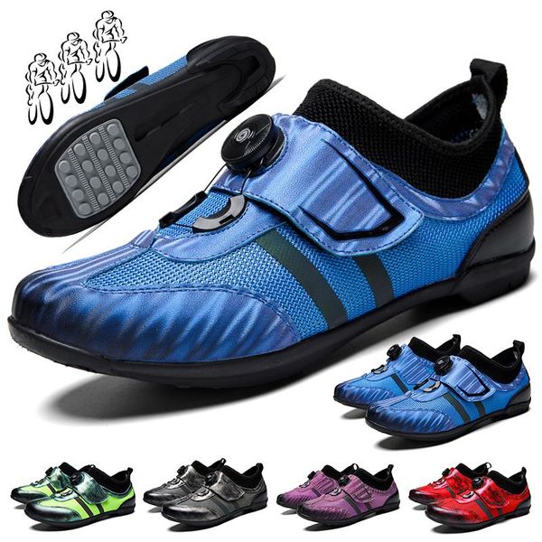 

cycling footwear high-quality shoes men outdoor non-slip mountain biking women breathable lightweight spd pedal racing, Black