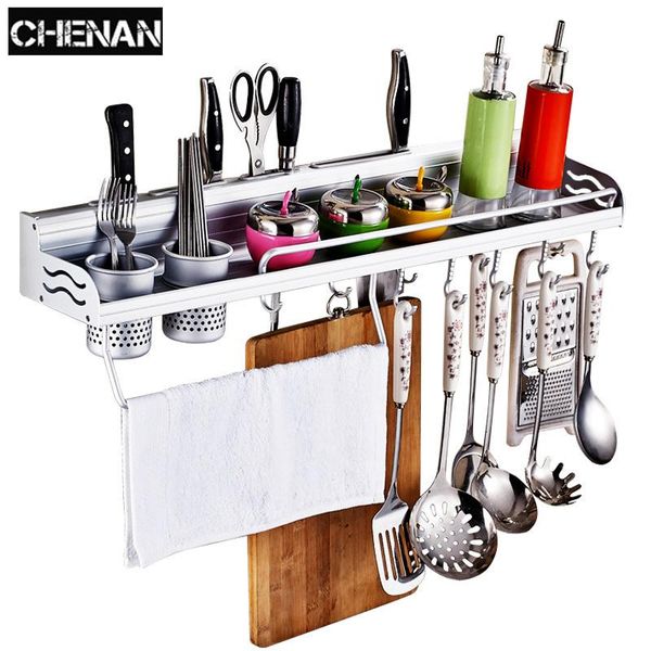 

kitchen storage & organization aluminum pantry cookware spice dinnerware shelf cutlery holder hook organizer foldable towel