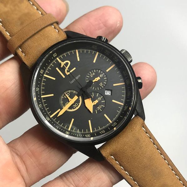 

wathces skeleton mens leather strapautomatic sapphire glass self winding wristwatches, Slivery;brown