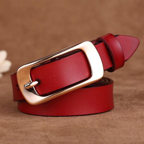 

belts 025 women men real leather belt fashion strap, Black;brown