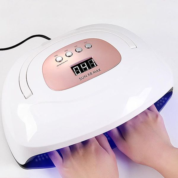 

nail dryers 150w uv led lamp dryer portable for drying gel polish 10/30/60/99s timer auto sensor manicure tools with display